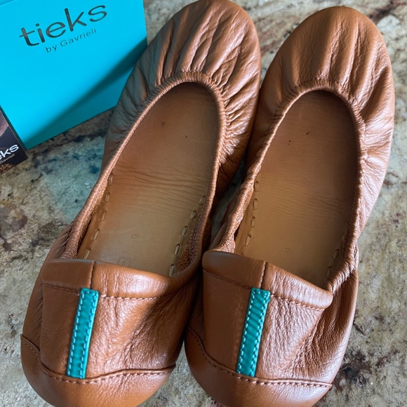 Tieks | Chestnut Brown Ballet Flats (Size 9) - Picture 6 of 6
